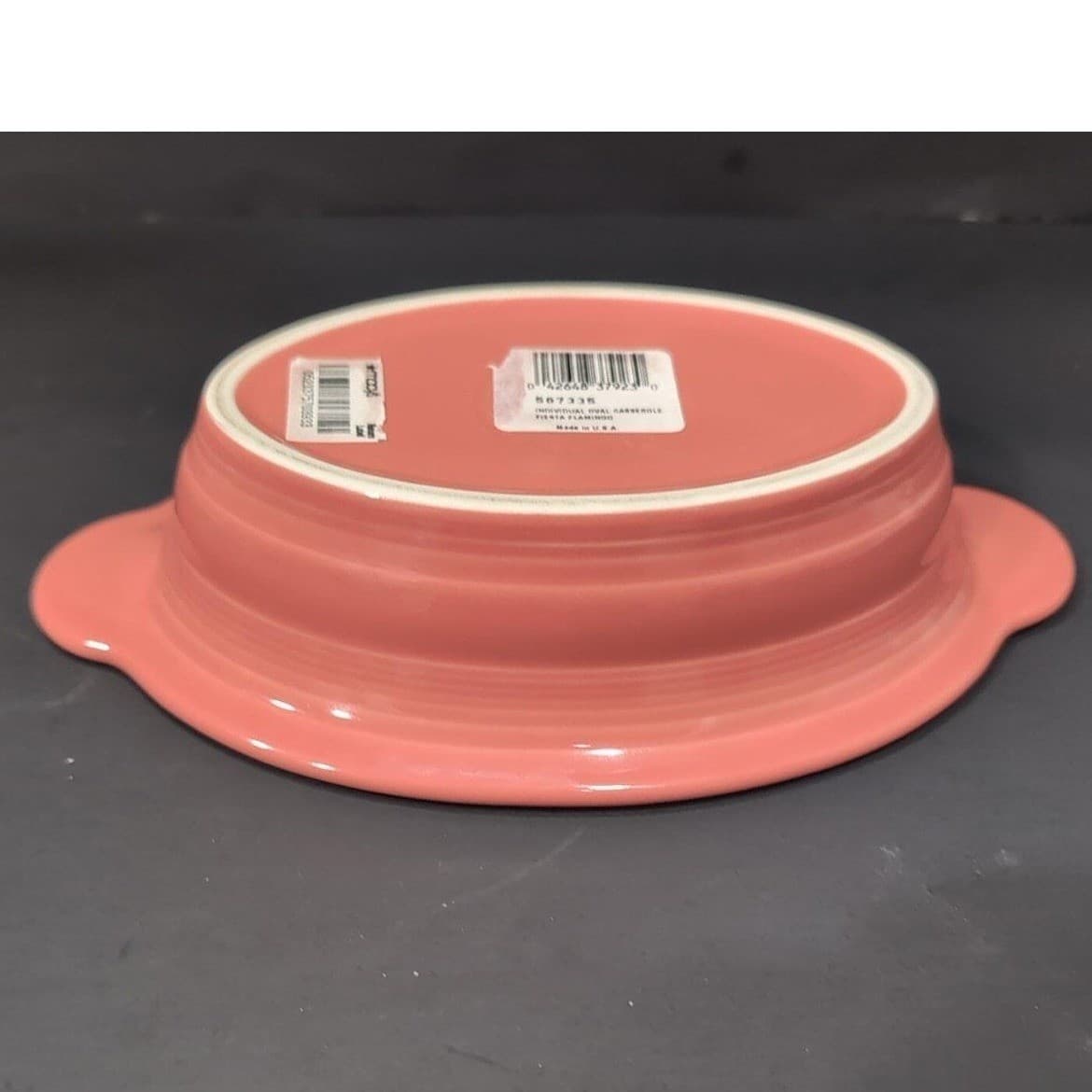 Fiestaware Flamingo Oval Individual Casserole Baker, Replacement Fiesta Cookware - Thumbnail 6