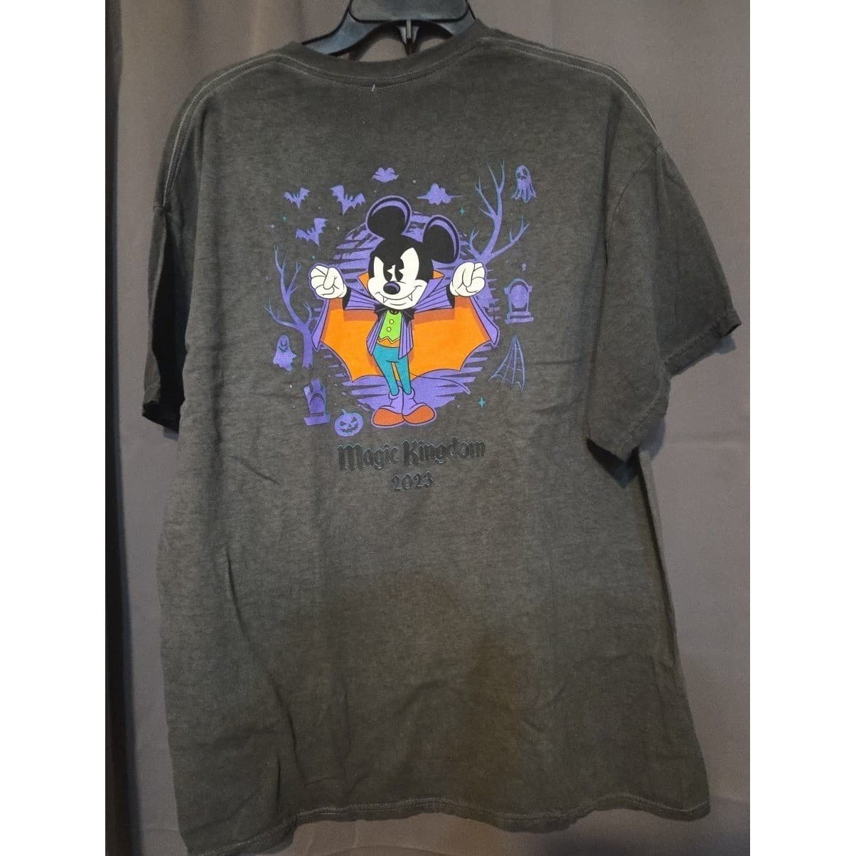 Disney Mickey's Not So Scary Halloween Party 2023 Magic Kingdom XL T-Shirt, NWT - Thumbnail 4