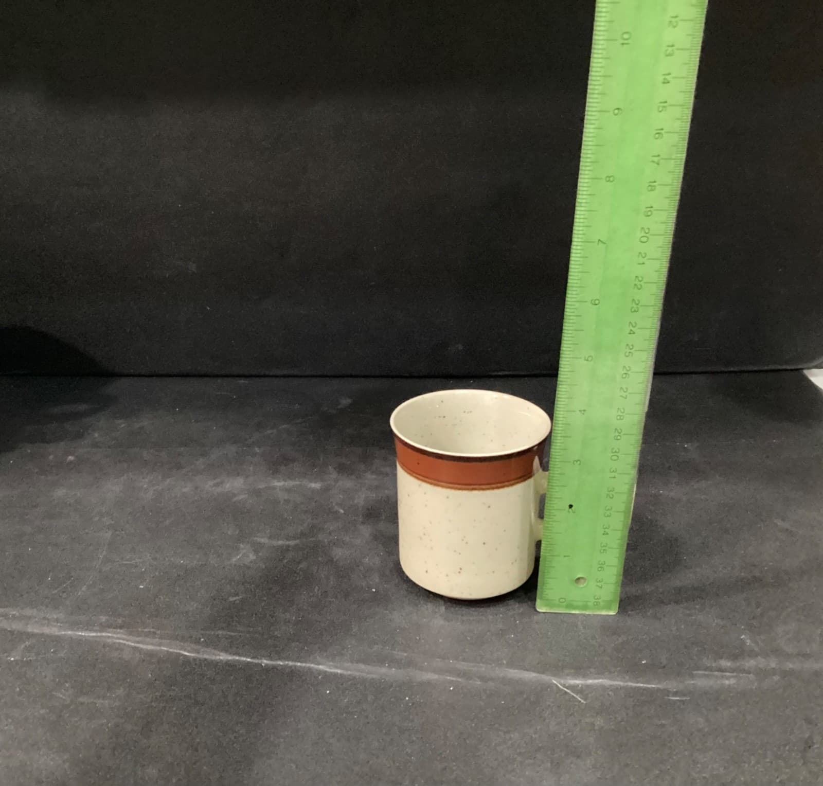 Lot of 2 ~ Vintage Rainbow Stoneware Coffee Mugs - Thumbnail 6