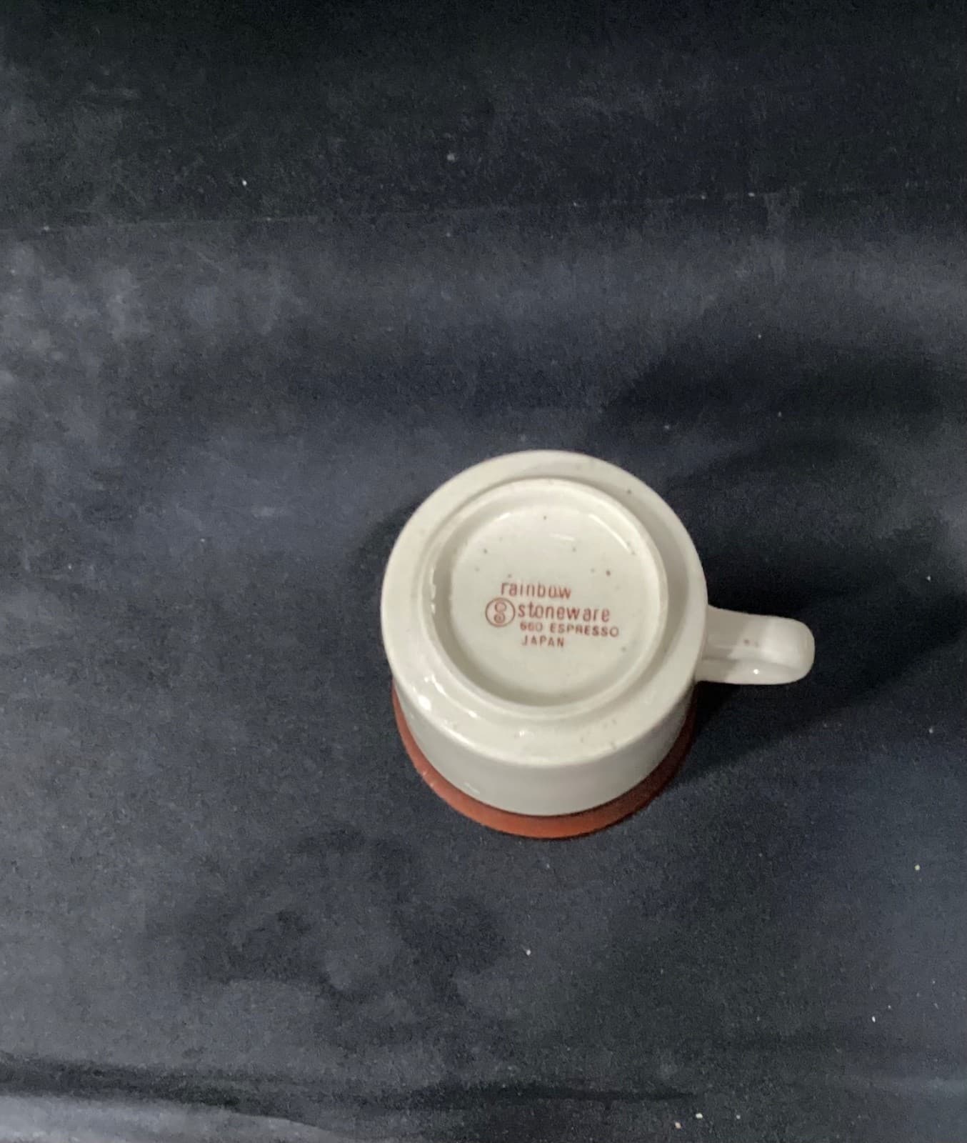 Lot of 2 ~ Vintage Rainbow Stoneware Coffee Mugs - Thumbnail 8