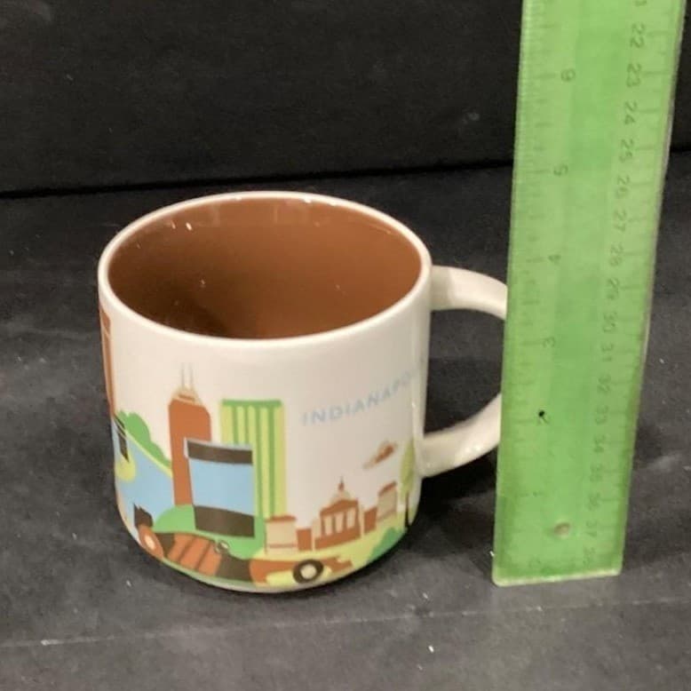 Starbucks Indianapolis Indiana You Are Here Collection Coffee Mug Cup 14 oz 2017 - Thumbnail 5