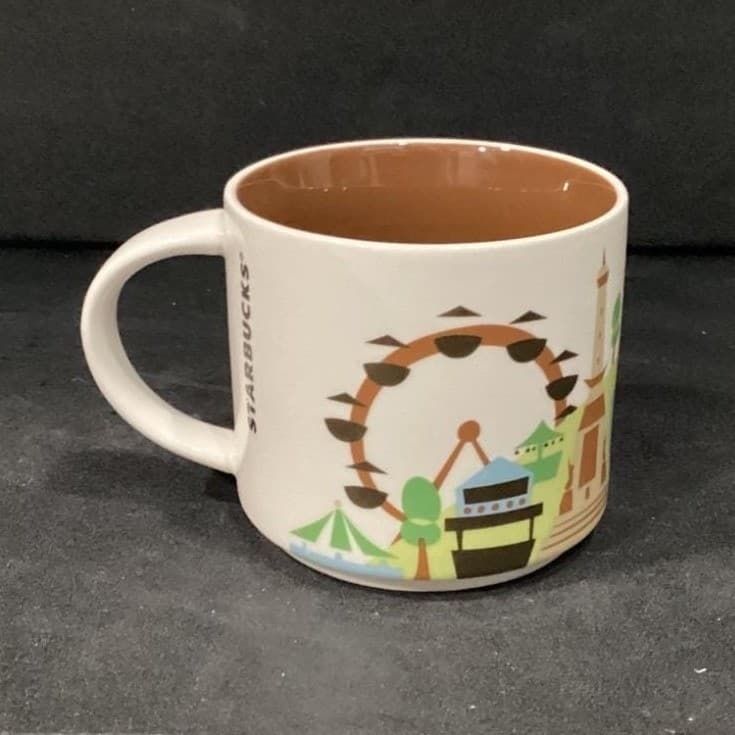 Starbucks Indianapolis Indiana You Are Here Collection Coffee Mug Cup 14 oz 2017 - Thumbnail 3