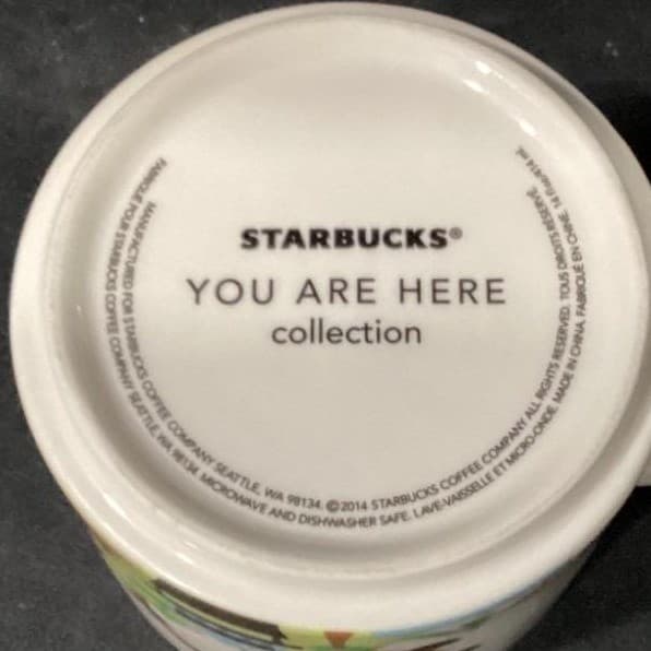 Starbucks Indianapolis Indiana You Are Here Collection Coffee Mug Cup 14 oz 2017 - Thumbnail 9