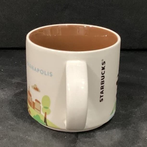 Starbucks Indianapolis Indiana You Are Here Collection Coffee Mug Cup 14 oz 2017 - Thumbnail 4