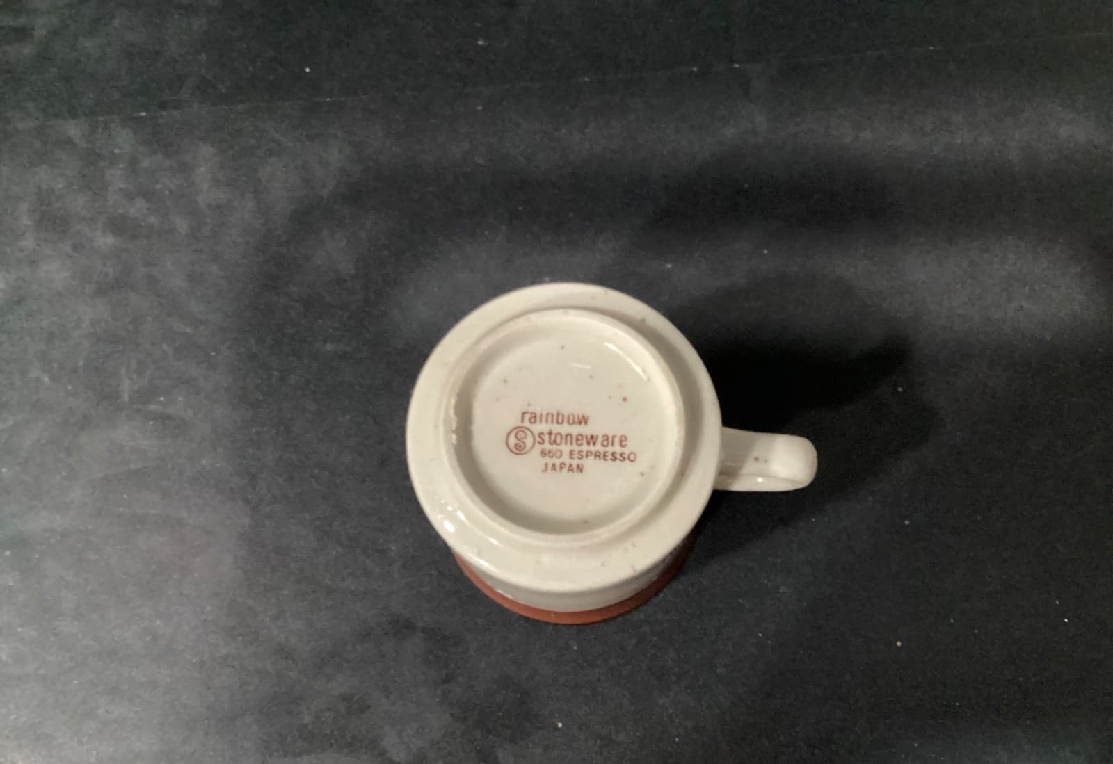 Lot of 2 ~ Vintage Rainbow Stoneware Coffee Mugs - Thumbnail 9
