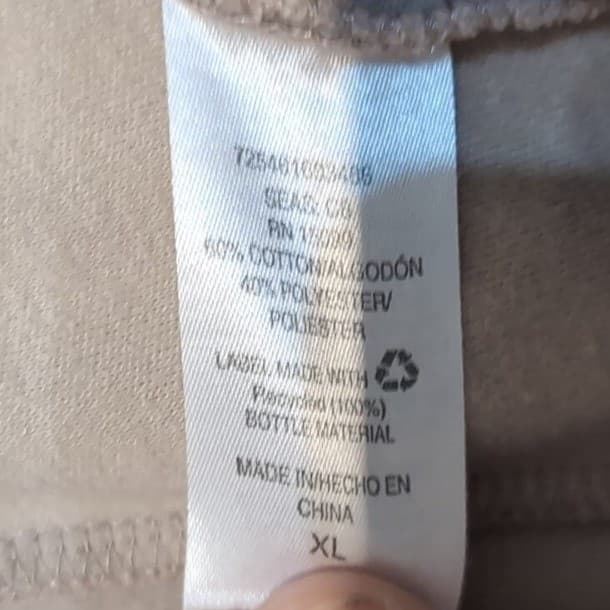 Laura Scott Tan Knit Jersey Shorts, Elastic Waist, Women's XL Casual Comfort - Thumbnail 6