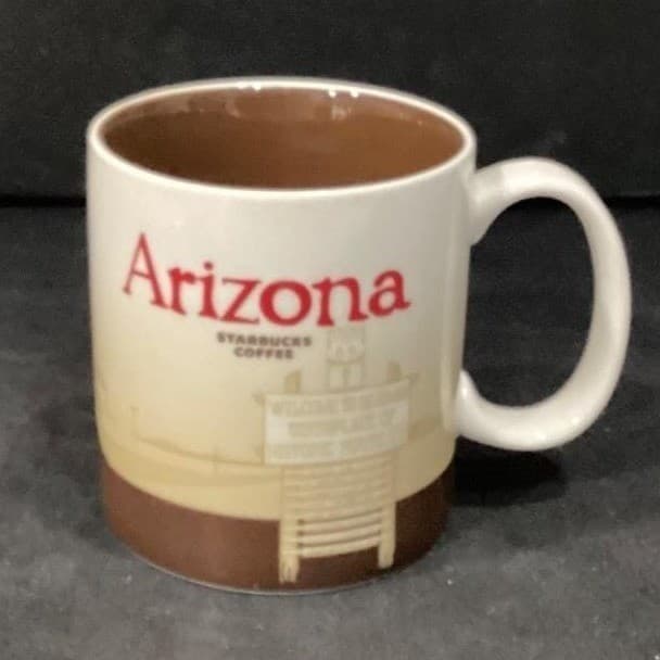Starbucks Collector Series Arizona 2012 16oz Global Icon Coffee Mug Cup