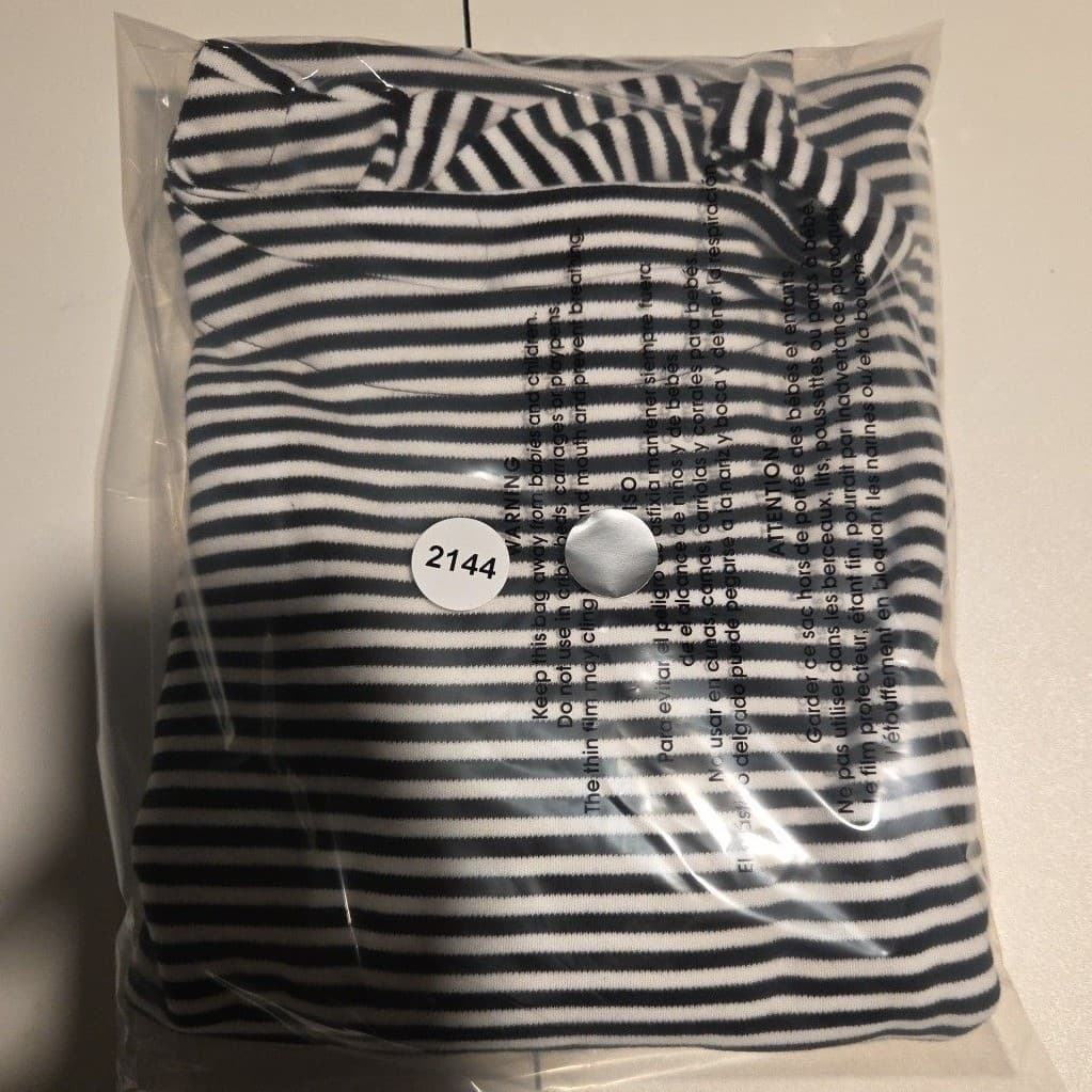 Ann Taylor Loft Striped Lace Trim Sheath Black White Dress, Women's Petite XP - Thumbnail 9