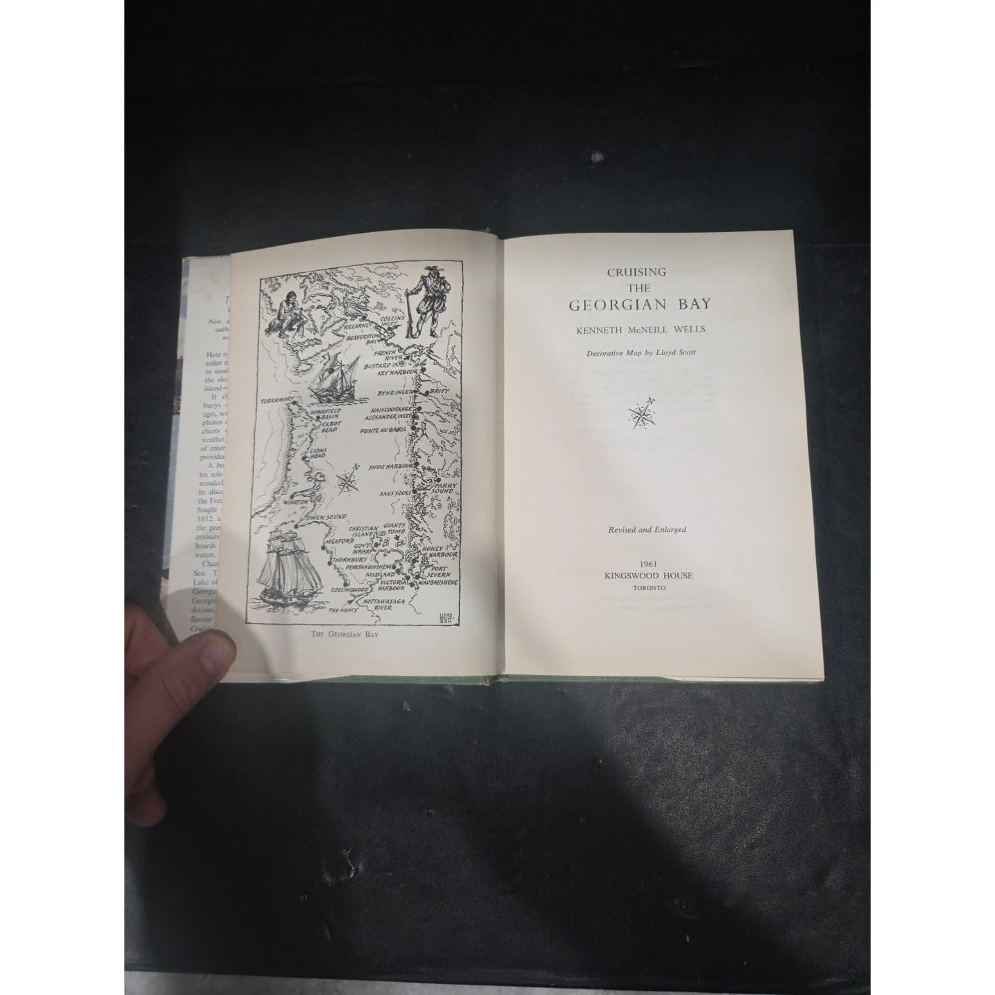 Cruising The Georgian Bay by Kenneth Mcneill Wells, 1961 Softcover Book - Thumbnail 3