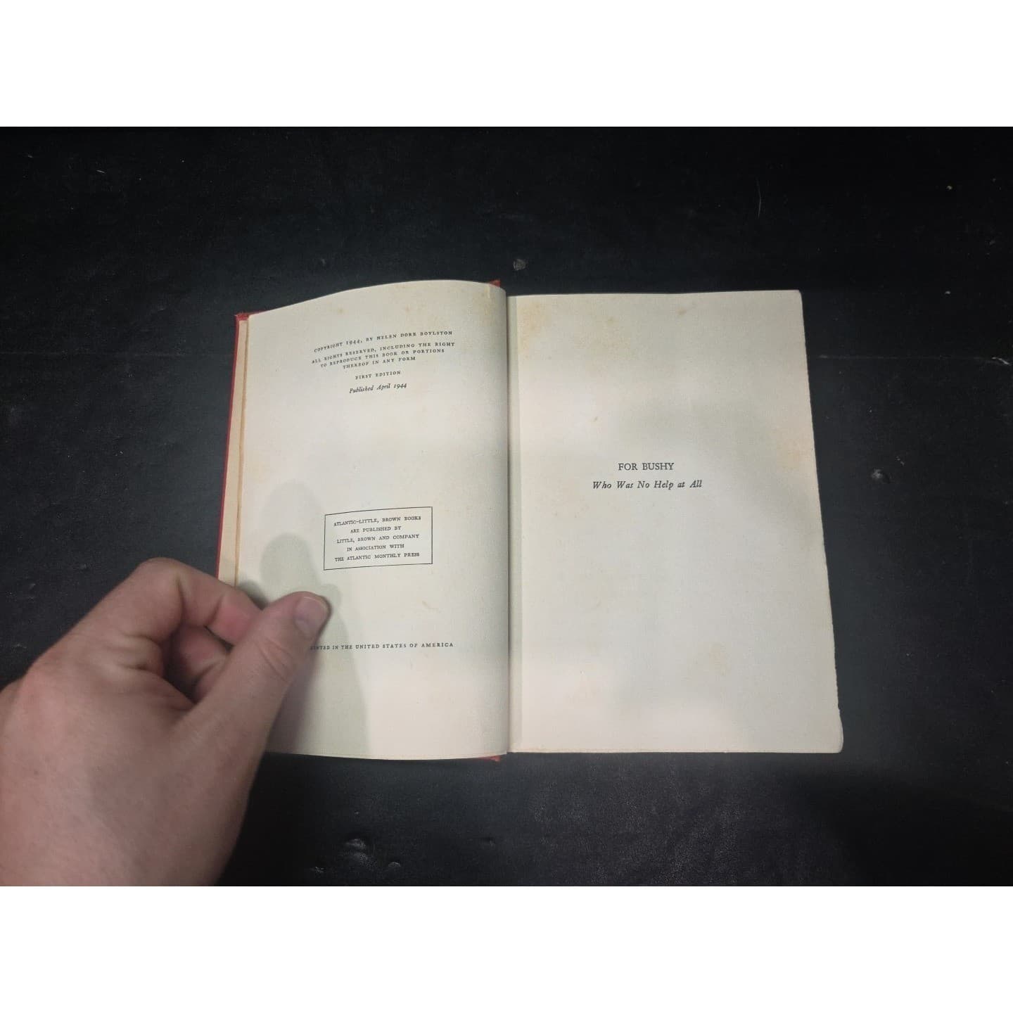 Carol on Broadway by Helen Dore Boylston, 1944 Hardcover, Children's Book - Thumbnail 4
