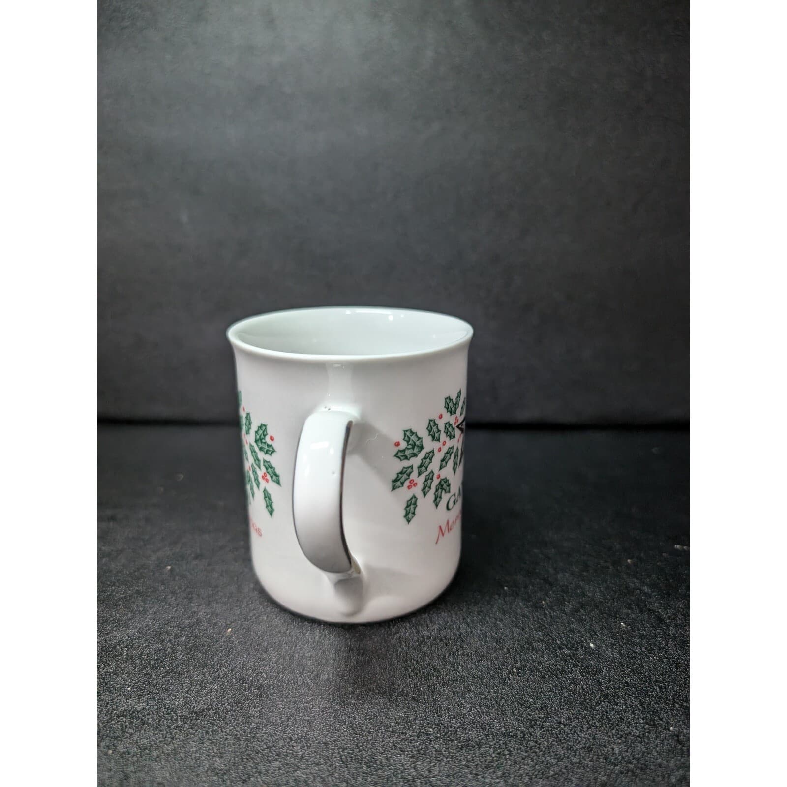 Gayfers Department Store 1996 Christmas Coffee Mug, Fine China Royal Ann Holiday - Thumbnail 3