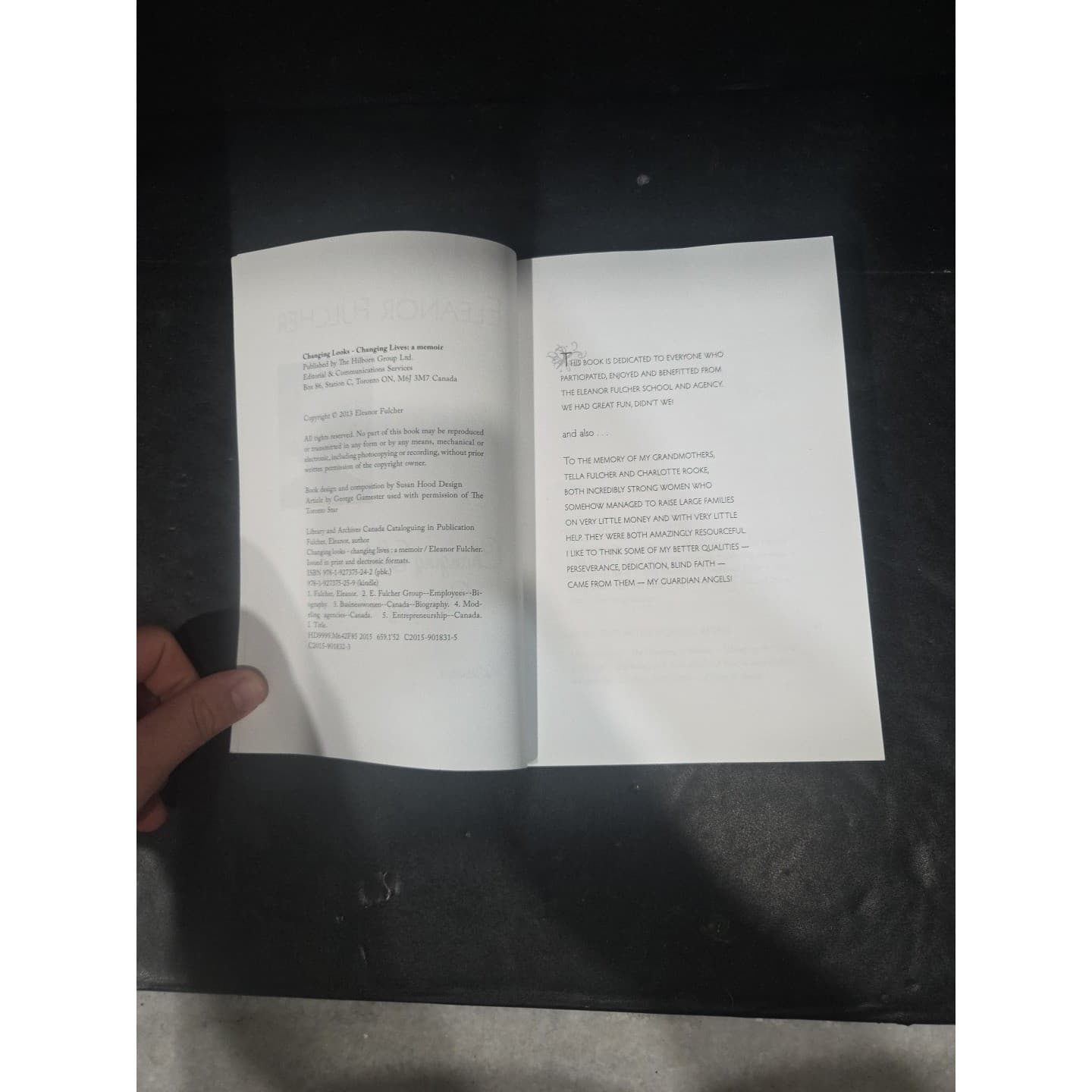 Changing Looks Changing Lives by Eleanor Fulcher, Signed Memoir - Thumbnail 4