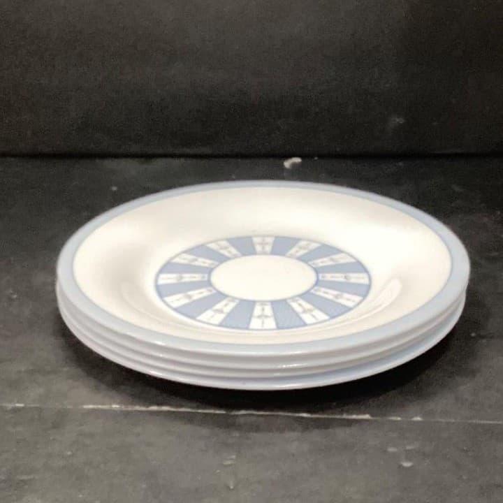 Martha Stewart Everyday Salad Plates, Set of 4, Vintage Style Trellis Dishes - Thumbnail 11