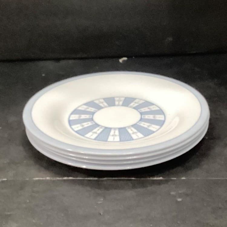 Martha Stewart Everyday Salad Plates, Set of 4, Vintage Style Trellis Dishes - Thumbnail 10