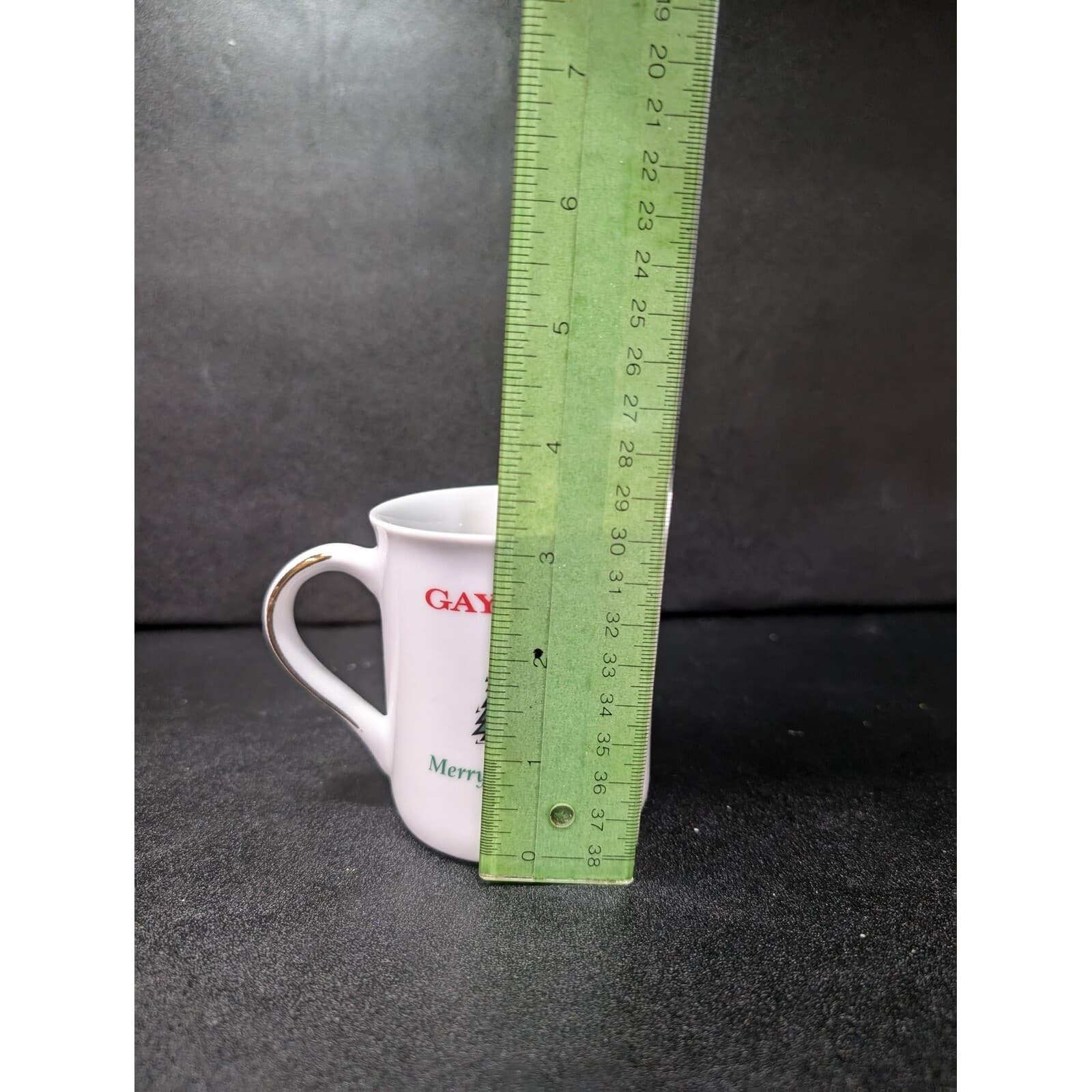 Gayfers Merry Christmas Mug 1997 Royal Ann Cup, Vintage Rare Holiday Teacup - Thumbnail 8