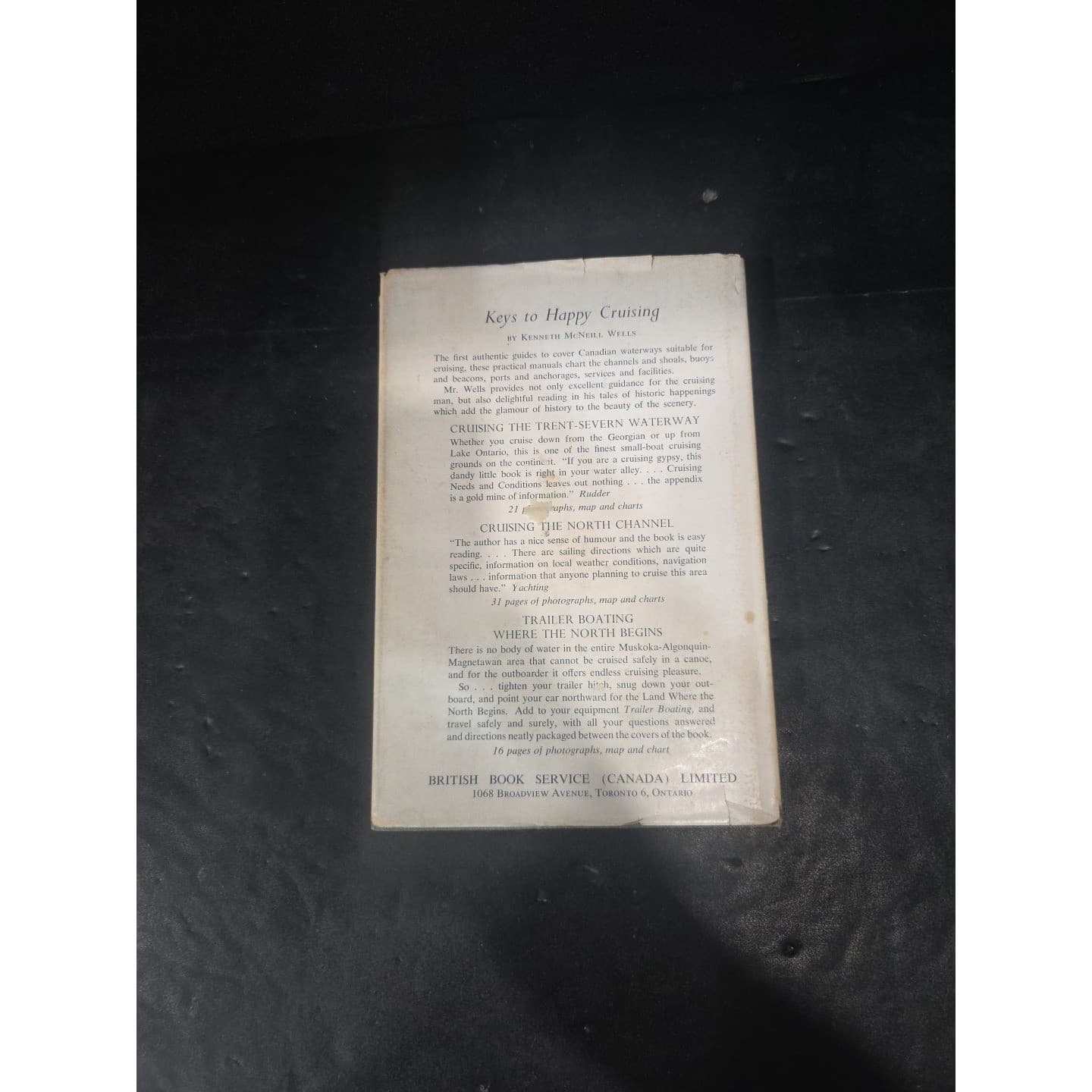 Cruising The Georgian Bay by Kenneth Mcneill Wells, 1961 Softcover Book - Thumbnail 7