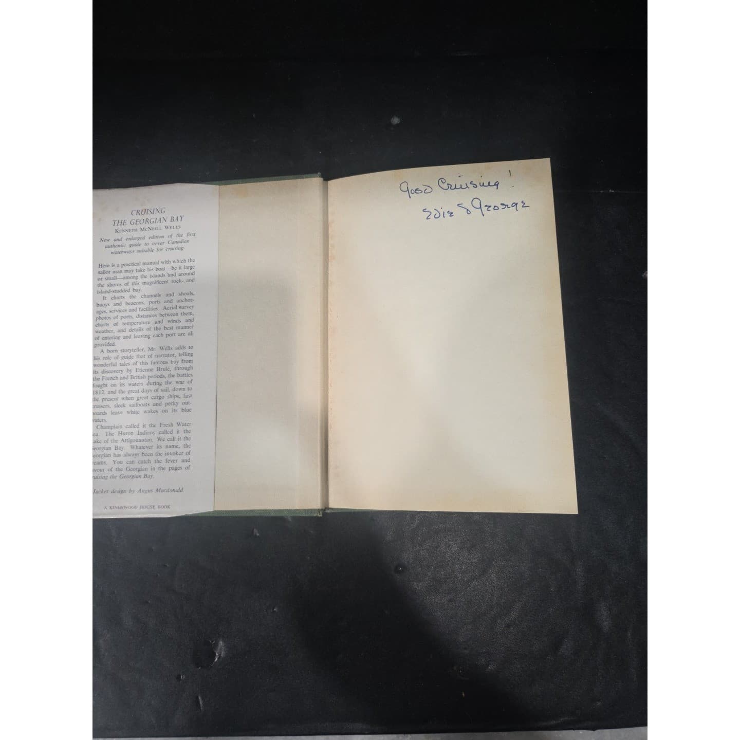 Cruising The Georgian Bay by Kenneth Mcneill Wells, 1961 Softcover Book - Thumbnail 2