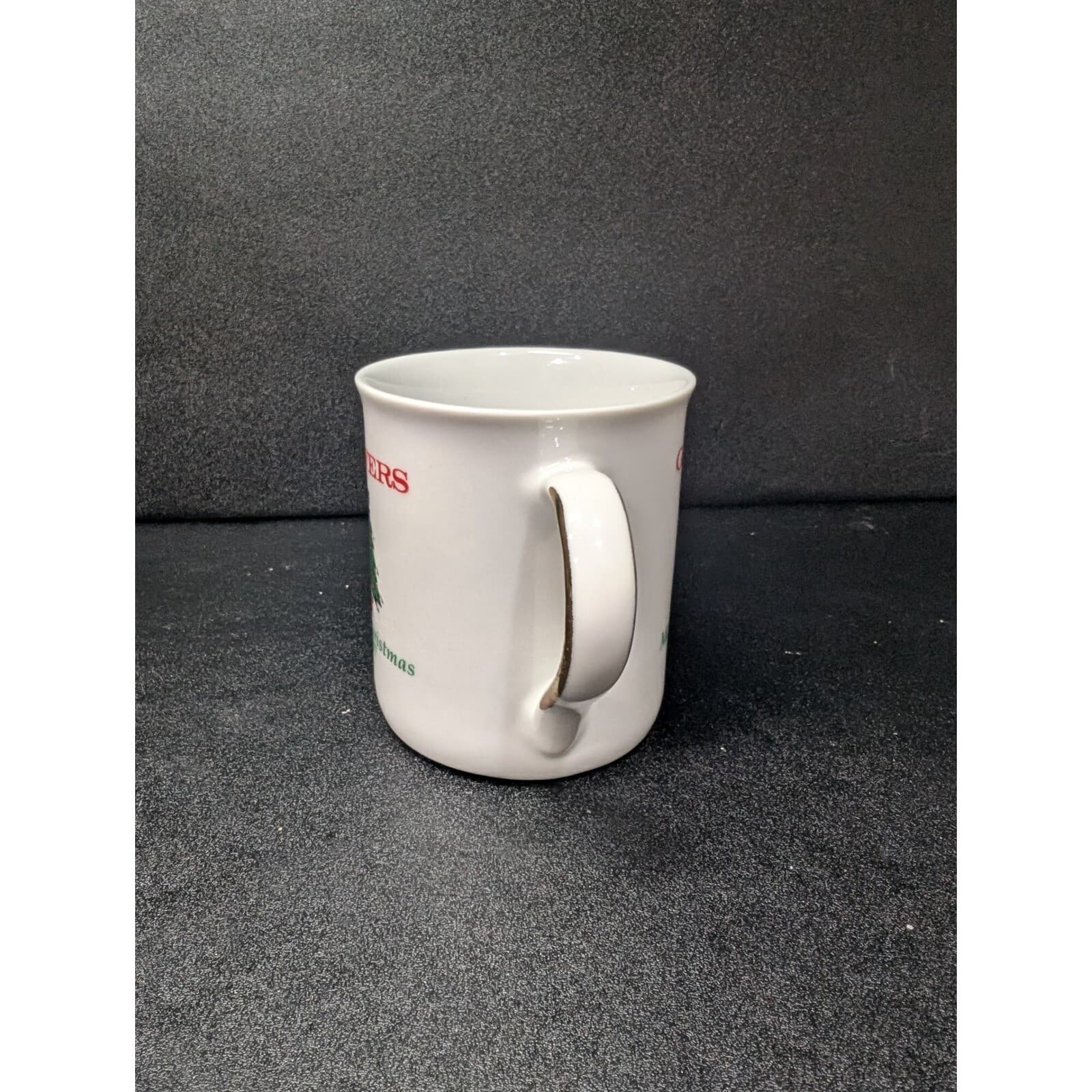 Gayfers Merry Christmas Mug 1997 Royal Ann Cup, Vintage Rare Holiday Teacup - Thumbnail 4