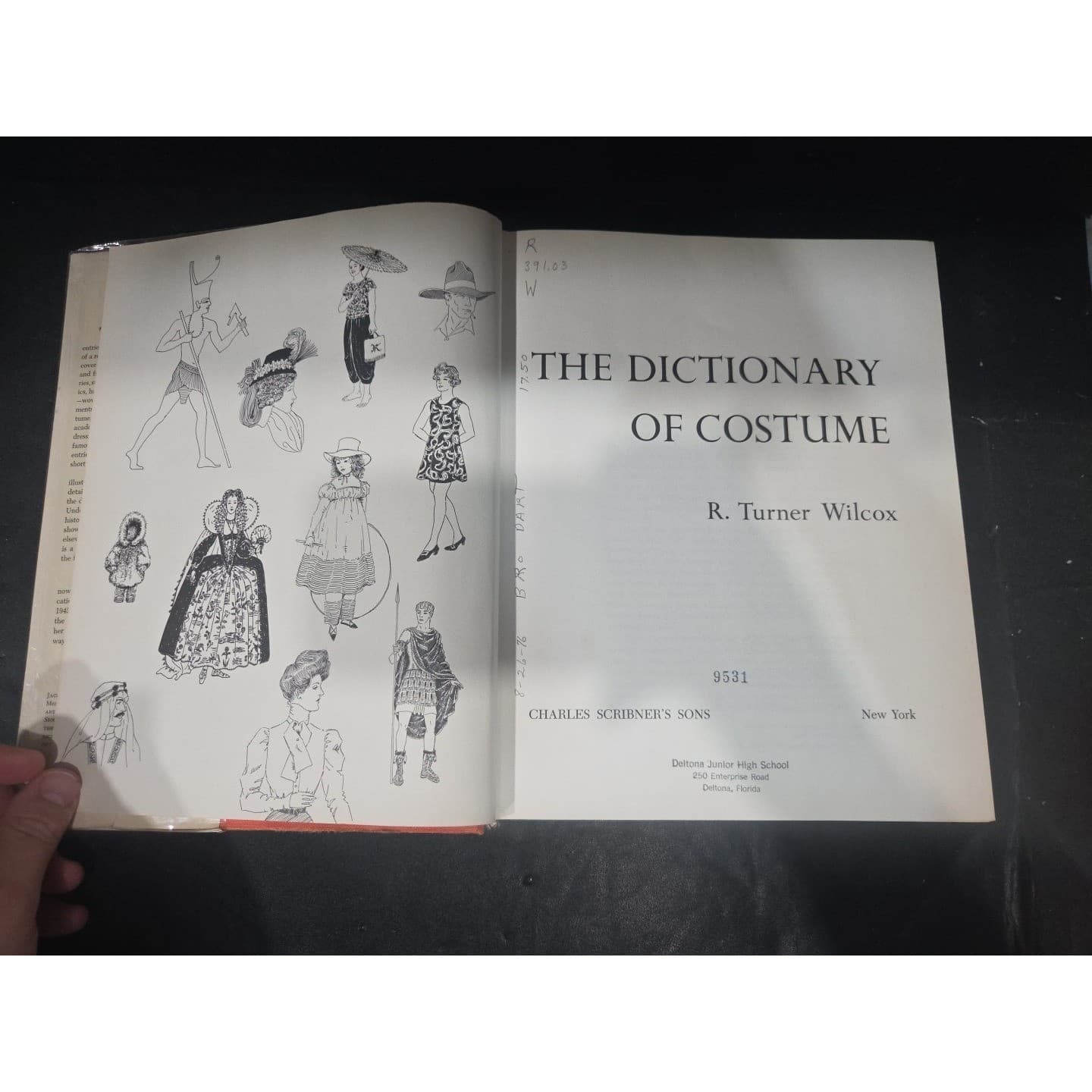 The Dictionary of Costume by R Turner Wilcox, Reference Book, Fashion History - Thumbnail 3