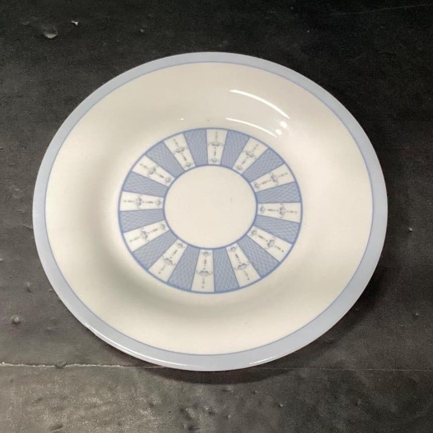 Martha Stewart Everyday Salad Plates, Set of 4, Vintage Style Trellis Dishes - Thumbnail 3