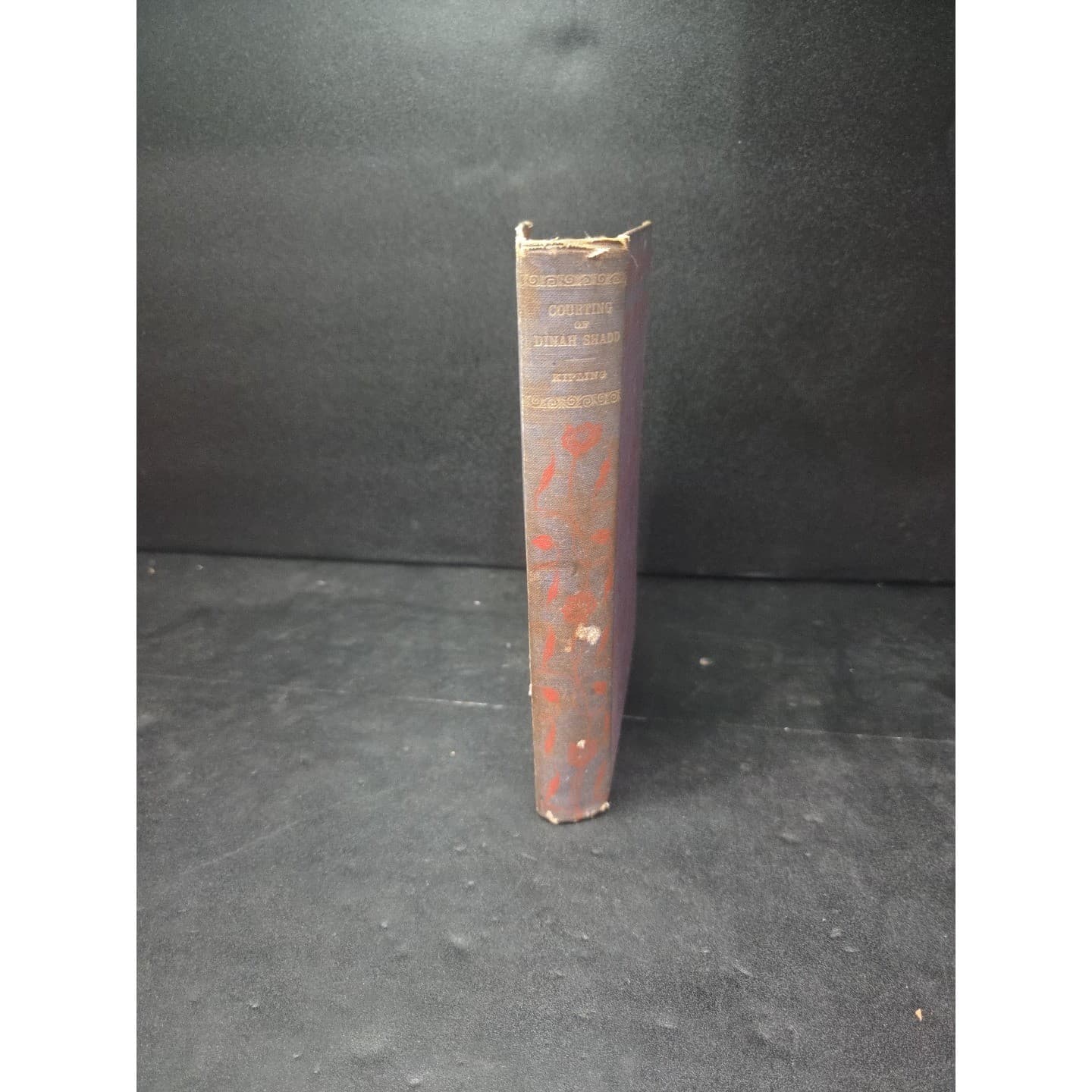 The Courting of Dinah Shadd by Rudyard Kipling, Vintage Hardcover Book - Thumbnail 8