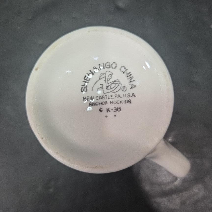Shenango China Restaurant Mug, "Summer Daze" Floral Design, Vintage Coffee Cup - Thumbnail 8