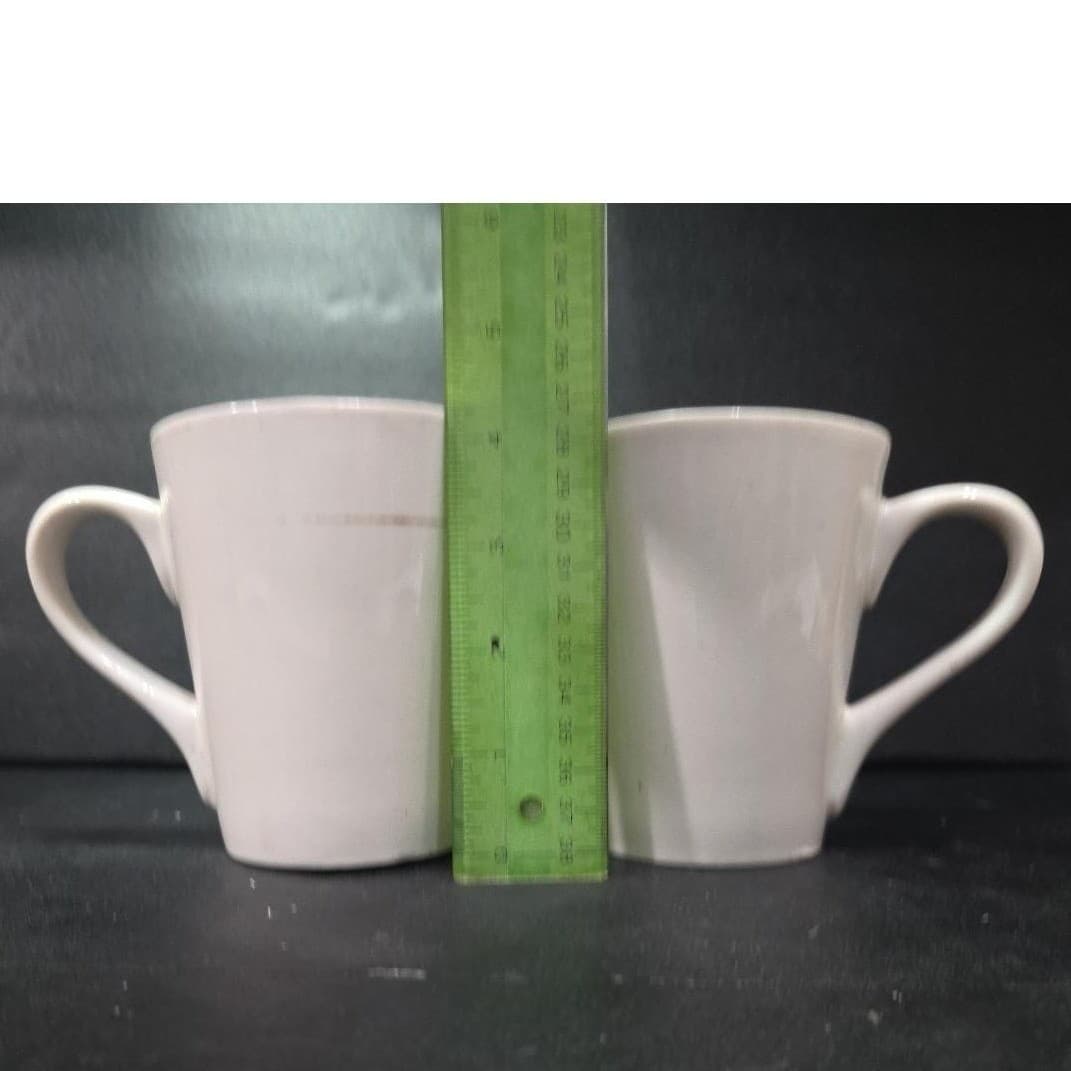 Royal Norfolk Gold Rimmed Coffee Mugs, Set of 2, White Tea Cups, Vtg Drinkware - Thumbnail 9