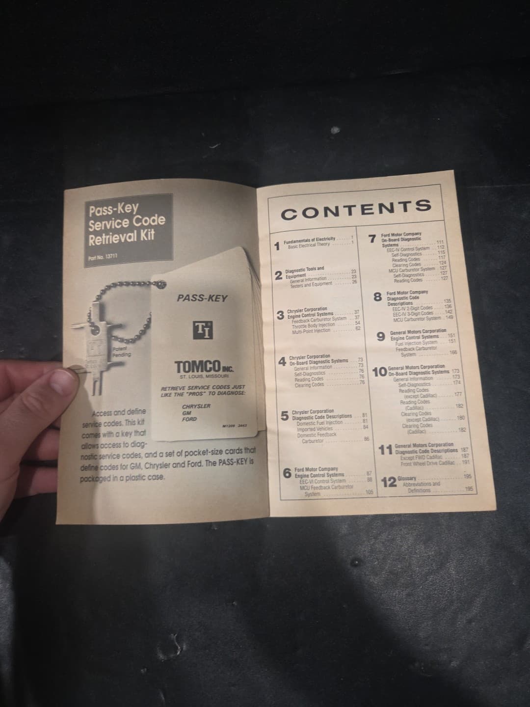 1994 Tomco's Coach Fix-It Play by Play Guide Pull & Read Domestic Codes #13900 - Thumbnail 2