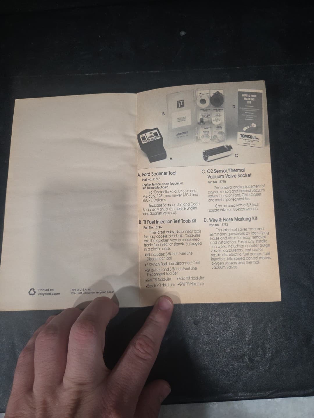 1994 Tomco's Coach Fix-It Play by Play Guide Pull & Read Domestic Codes #13900 - Thumbnail 6