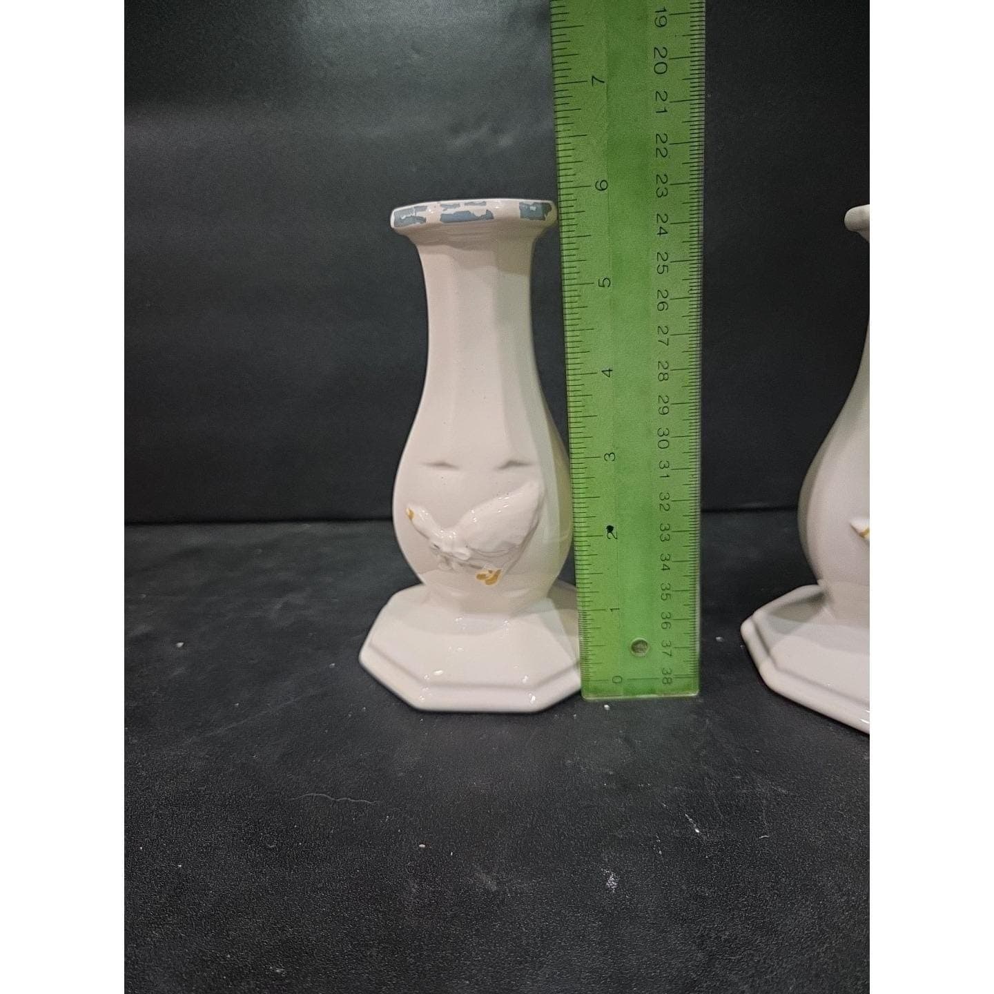 McCoy Goose Geese Country Accents Candlesticks, Set of 2, Candle Holders, Decor - Thumbnail 8