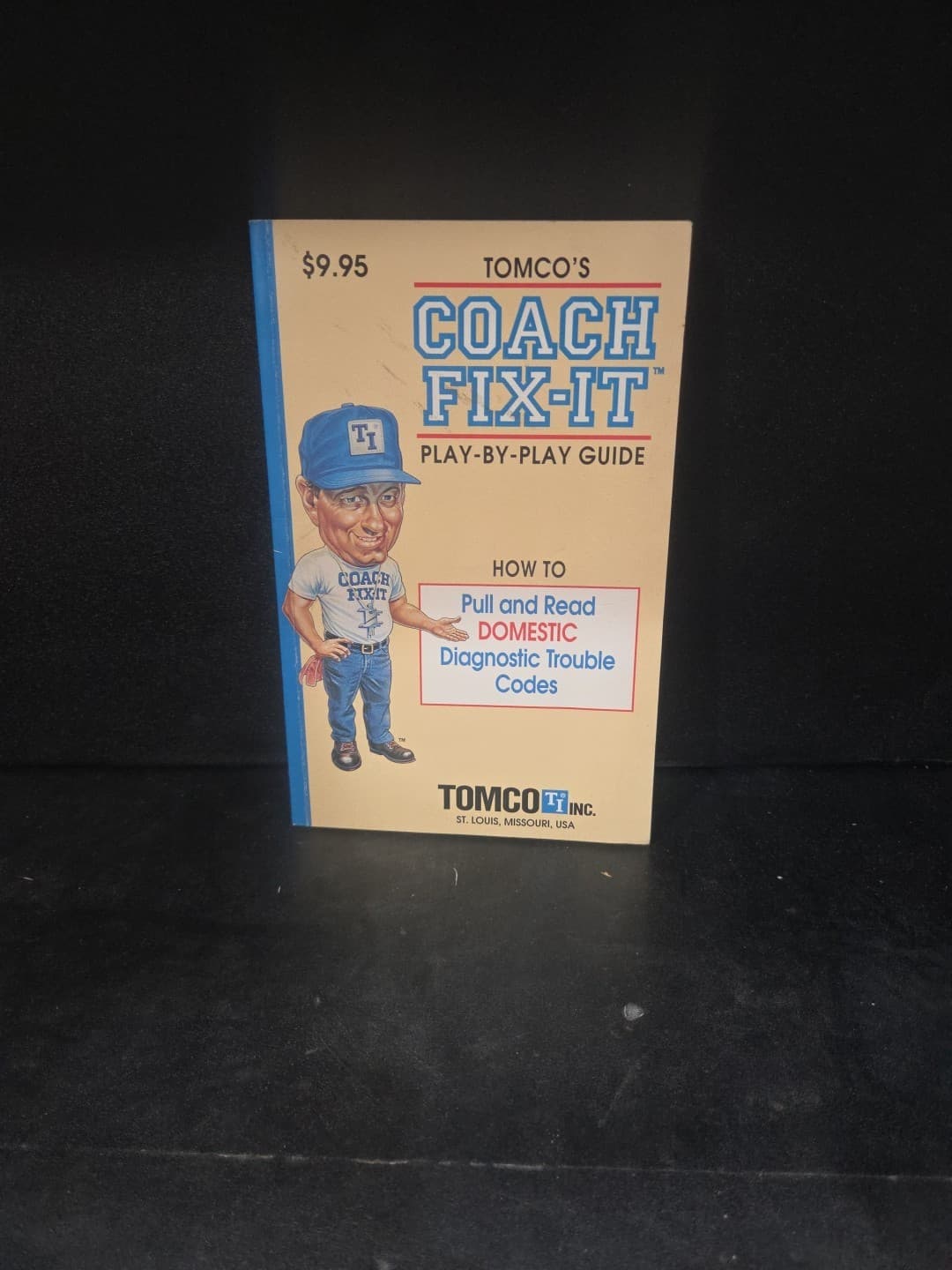 1994 Tomco's Coach Fix-It Play by Play Guide Pull & Read Domestic Codes #13900
