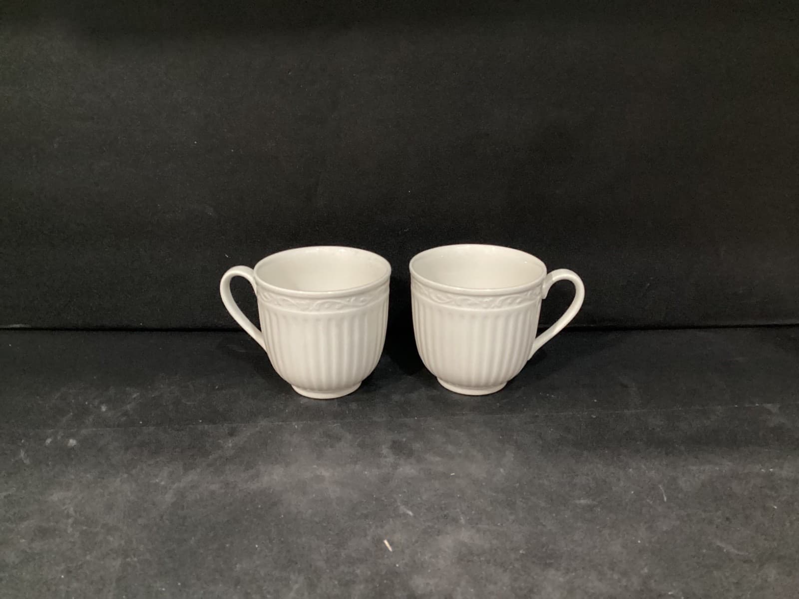 Mikasa Italian Countryside Coffee Cups Mugs Set of 2