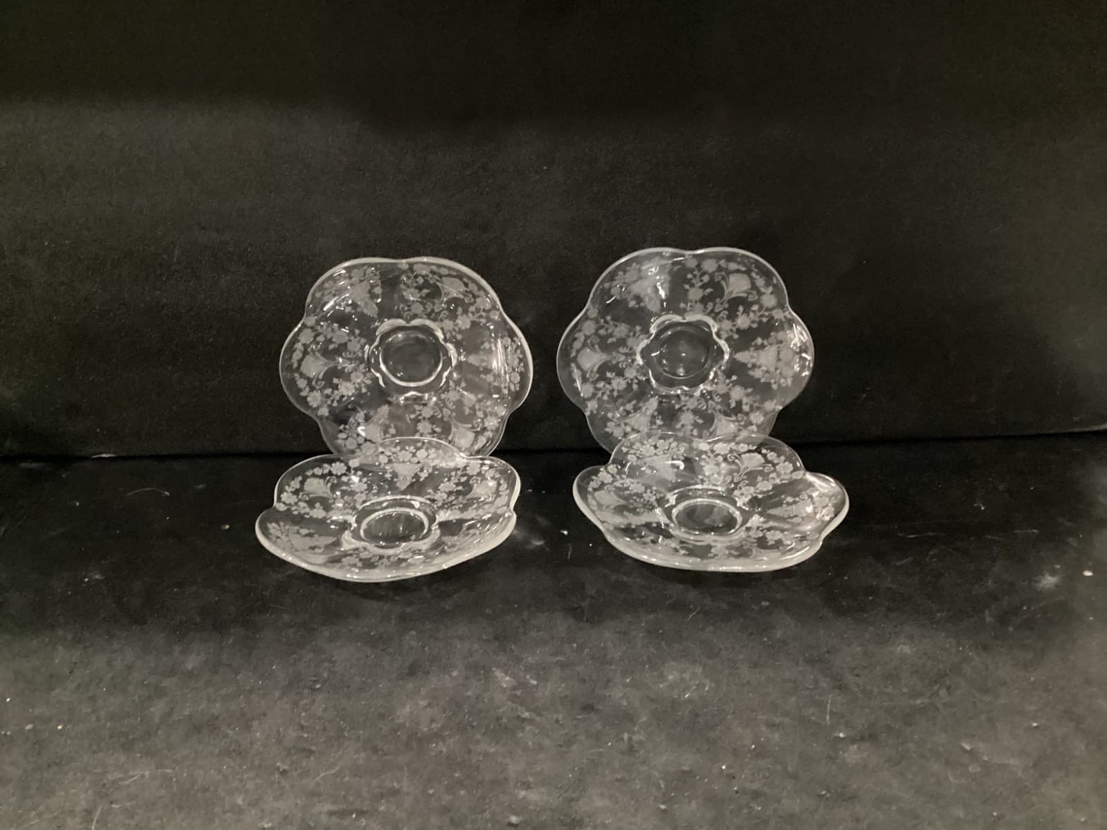 Duncan & Miller First Love Luncheon Plates Set of 4
