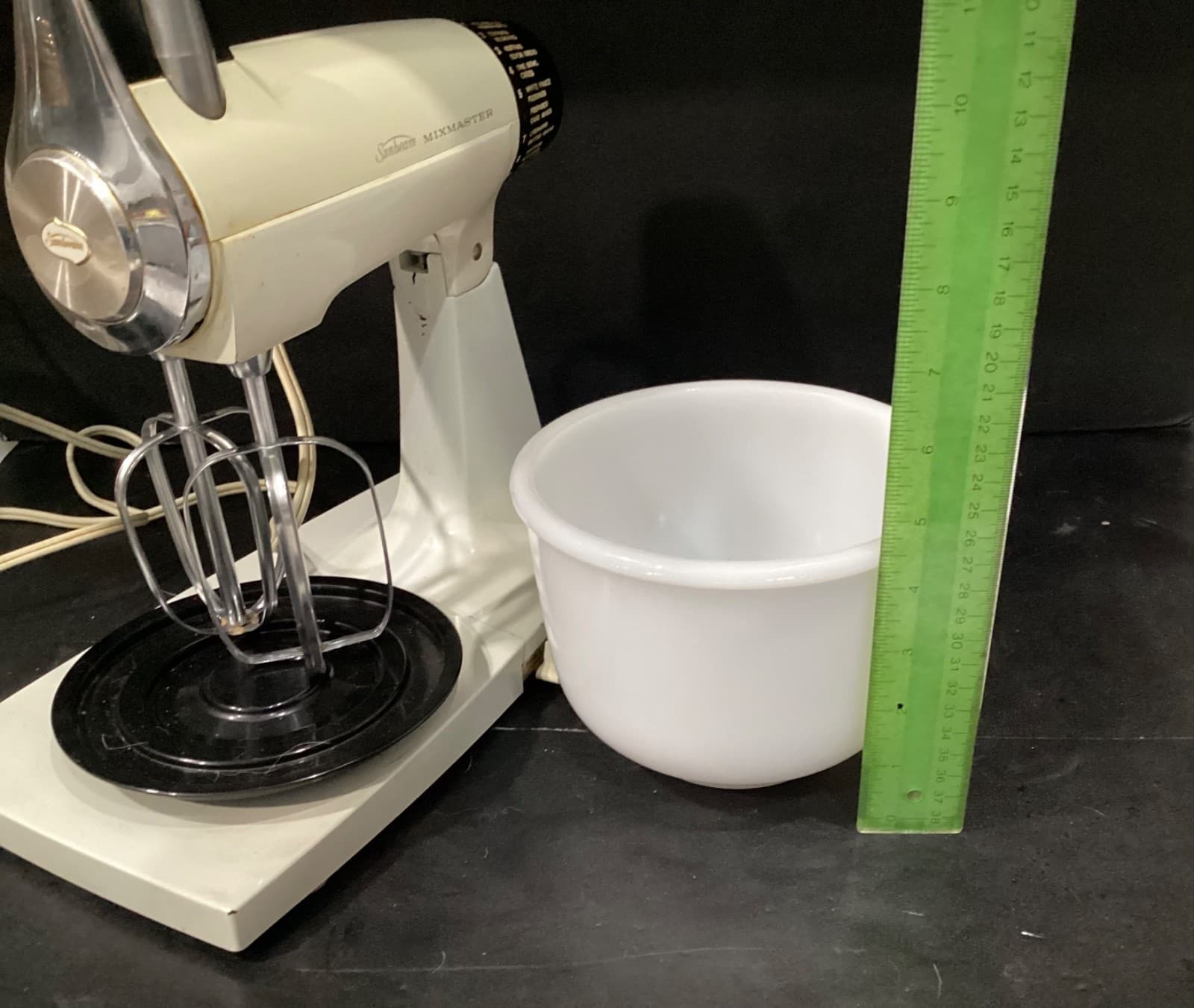 Vintage Sunbeam Mixmaster Stand Mixer 12 Speed Mixer MMA Tested Works * - Thumbnail 12