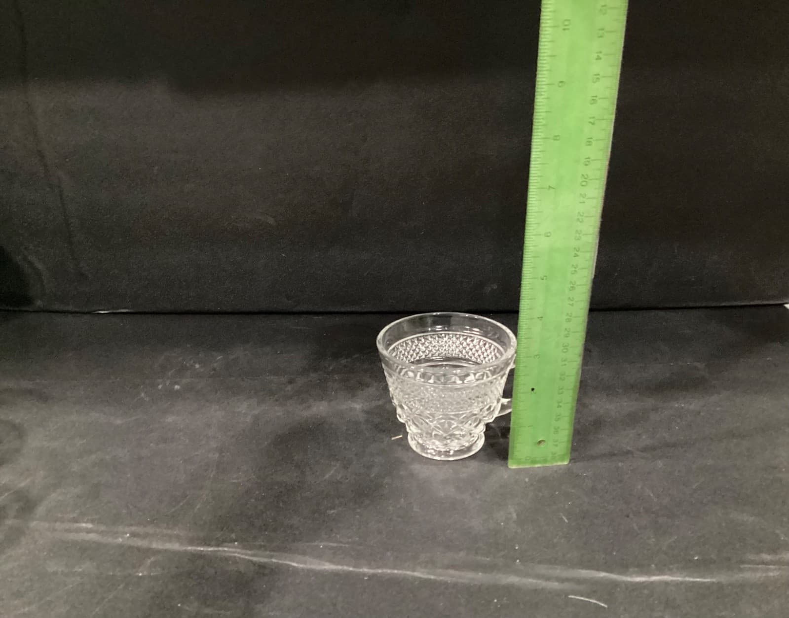 Vintage Anchor Hocking WEXFORD Clear Glass Punch Coffee Cups Set of 8 - Thumbnail 5