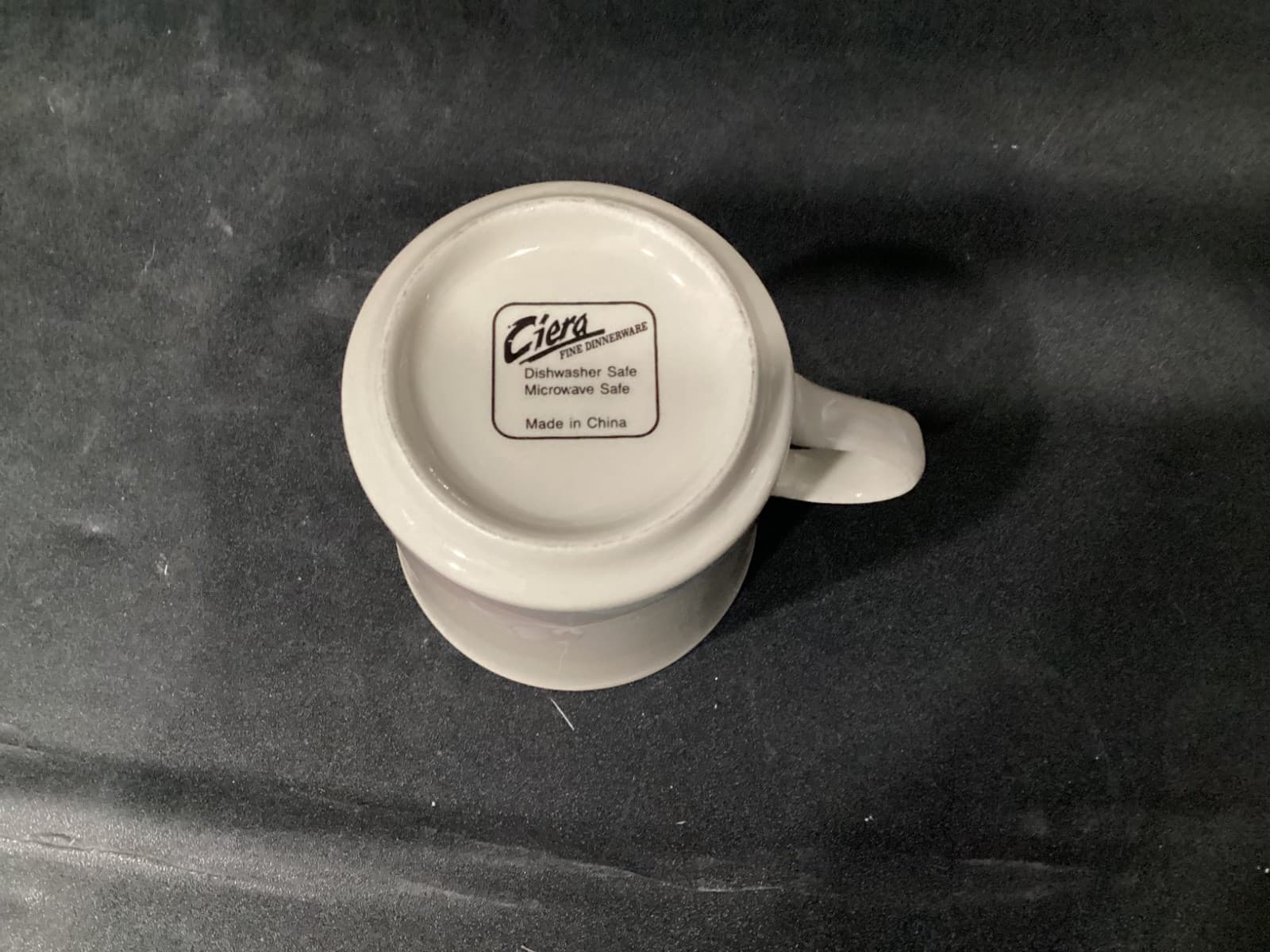 4 Ciera Rose Fine Dinnerware Vintage Sweet Rose Coffee Mugs Cups Pink Gray - Thumbnail 9