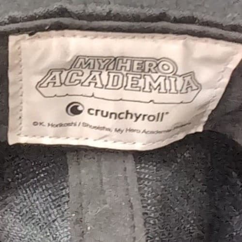 Bioworld My Hero Academia Deku Izuku Midoriya Snapback Hat Black Teal OSFM Cap - Thumbnail 10