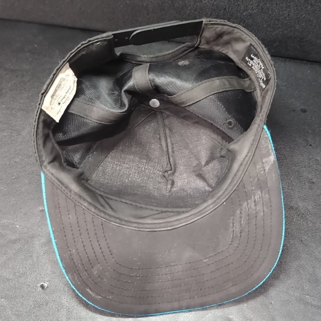Bioworld My Hero Academia Deku Izuku Midoriya Snapback Hat Black Teal OSFM Cap - Thumbnail 8
