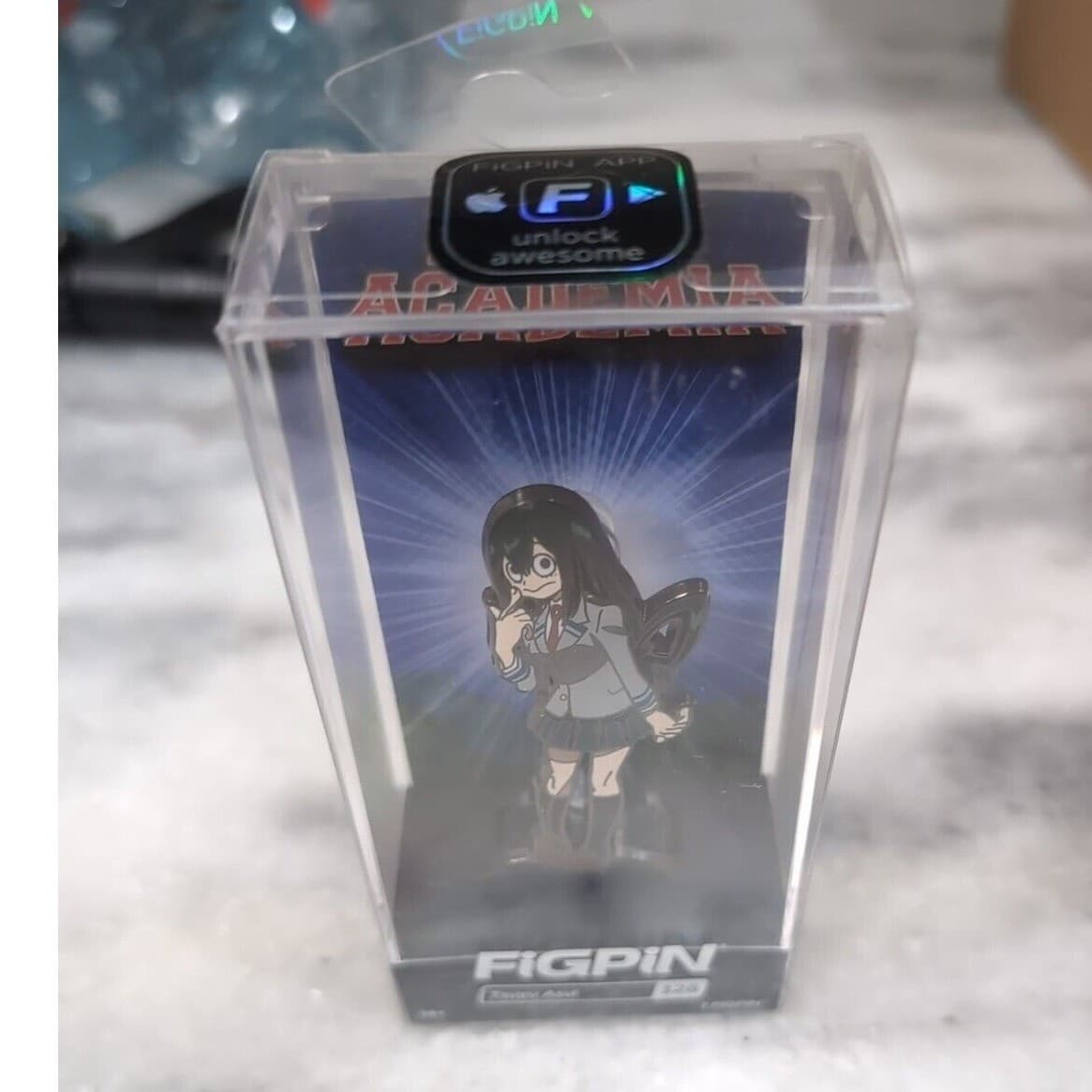 FiGPiN My Hero Academia Tsuyu Asui #328 Unlocked Enamel Pin Froppy UA High - Thumbnail 6