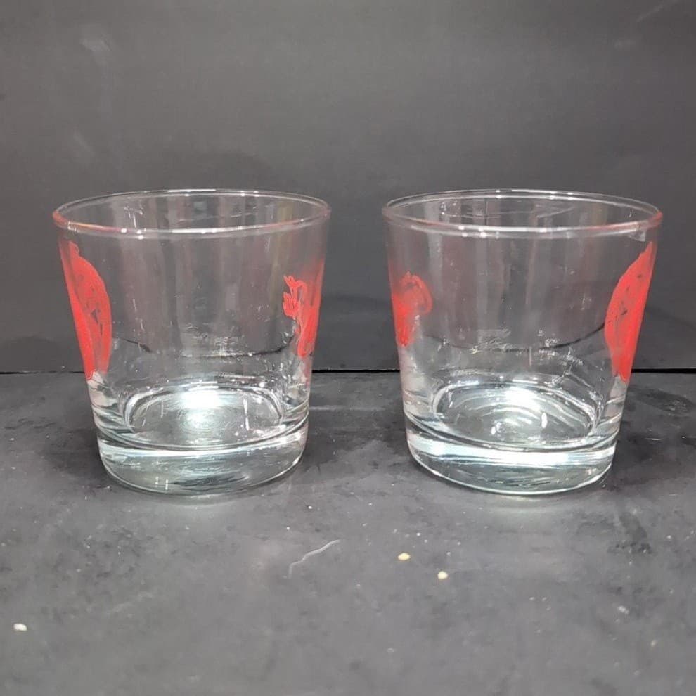 Coca Cola Toronto Police 1957 Drinking Tumblers, Set of 2, Replacement Glasses - Thumbnail 3