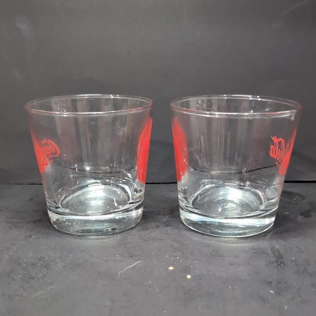 Coca Cola Toronto Police 1957 Drinking Tumblers, Set of 2, Replacement Glasses - Thumbnail 5