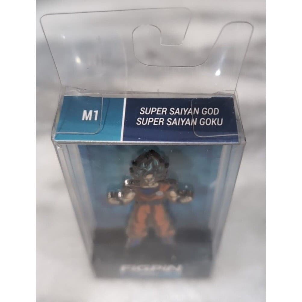 FiGPiN Mini Dragon Ball Super SSGSS Goku M1 Enamel Pin New Locked Case - Thumbnail 6