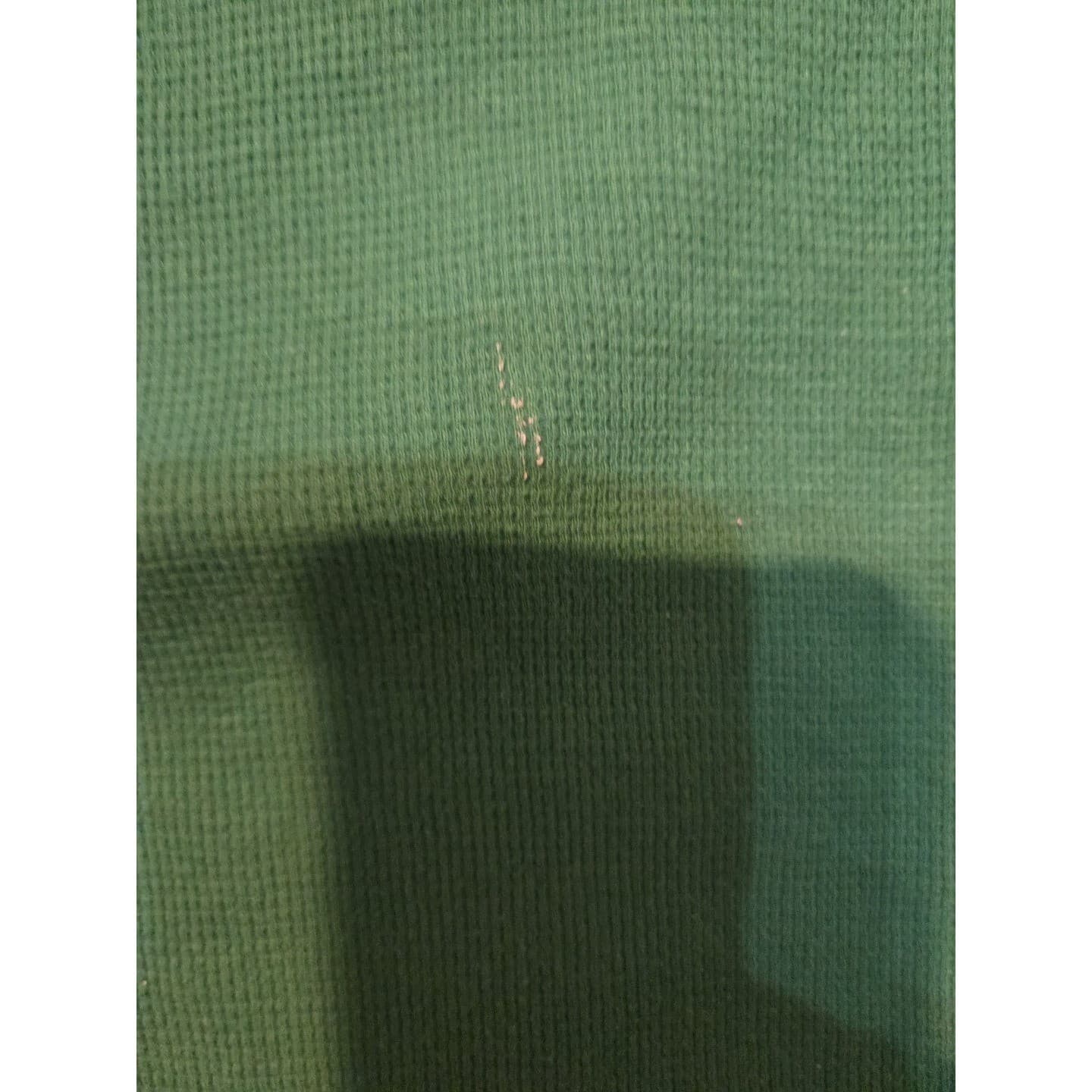 Gap Green Waffle Knit Thermal Long Sleeve Crew Neck, Women's Medium Top - Thumbnail 6