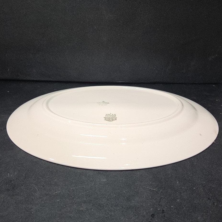 Harker Bakerite Modern Tulip Oval Platter, Homer Laughlin Serving Plate, Vintage - Thumbnail 8