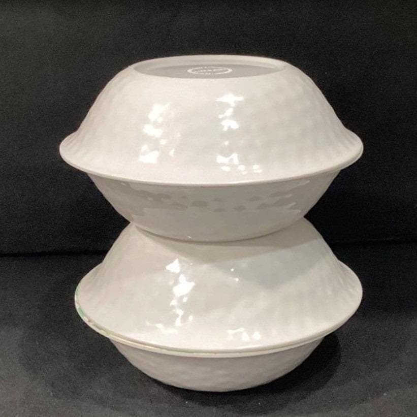 Camping Melamine Cereal Bowls, Set of 4, Vintage Style Outdoor Dinnerware - Thumbnail 10