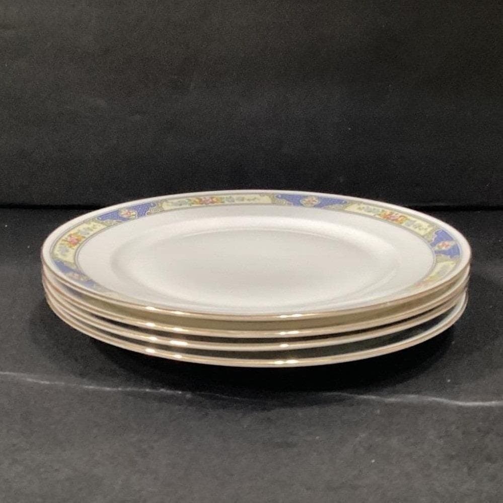 Bohemia Czechoslovakia Dinner Plates, Set of 4, Vintage European Porcelain - Thumbnail 7
