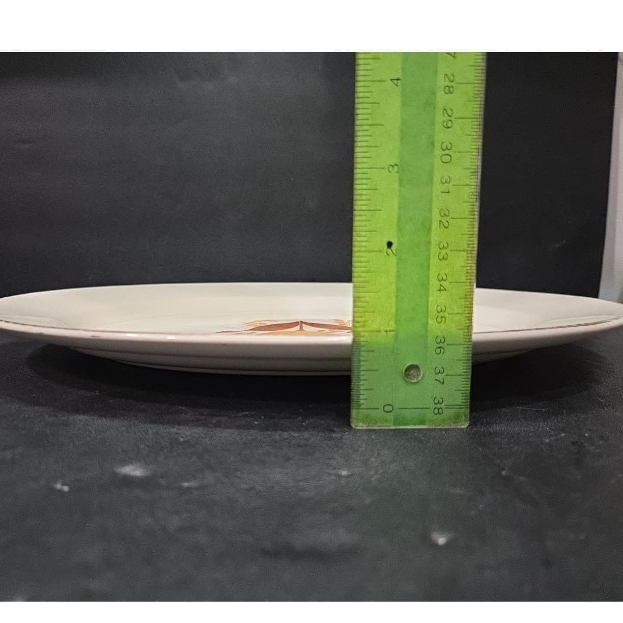 Harker Bakerite Modern Tulip Oval Platter, Homer Laughlin Serving Plate, Vintage - Thumbnail 7