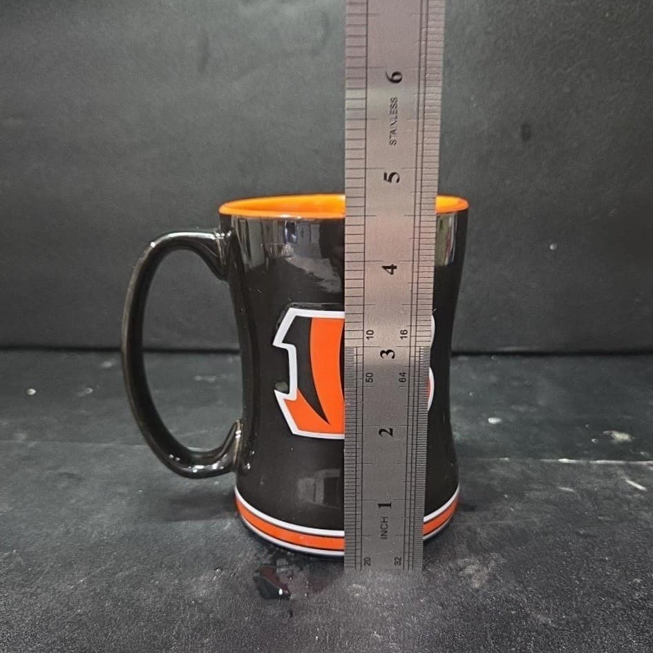 Cincinnati Bengals Logo Coffee Cup, Logobrands NFL Official Licensed Mug - Thumbnail 9