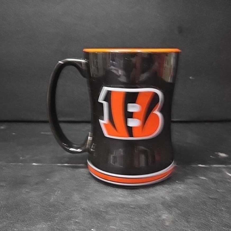 Cincinnati Bengals Logo Coffee Cup, Logobrands NFL Official Licensed Mug - Thumbnail 4