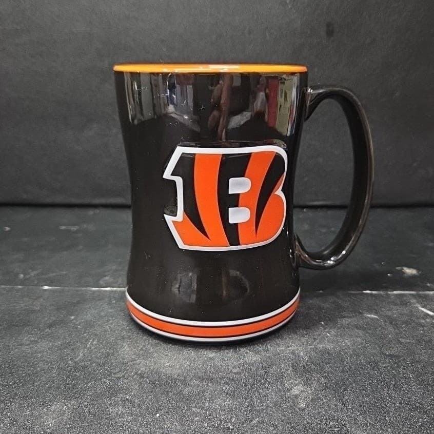 Cincinnati Bengals Logo Coffee Cup, Logobrands NFL Official Licensed Mug - Thumbnail 2